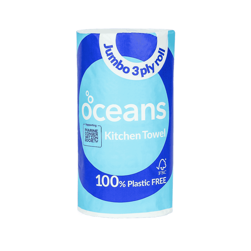 Oceans eco-friendly kitchen towel