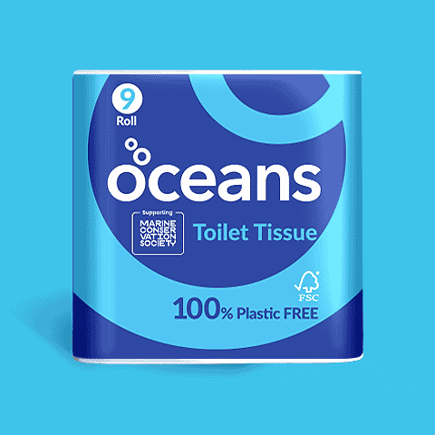 Oceans eco-friendly toilet paper