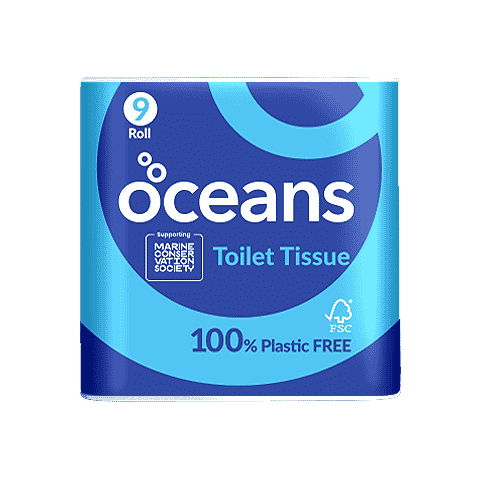 Oceans eco-friendly toilet paper